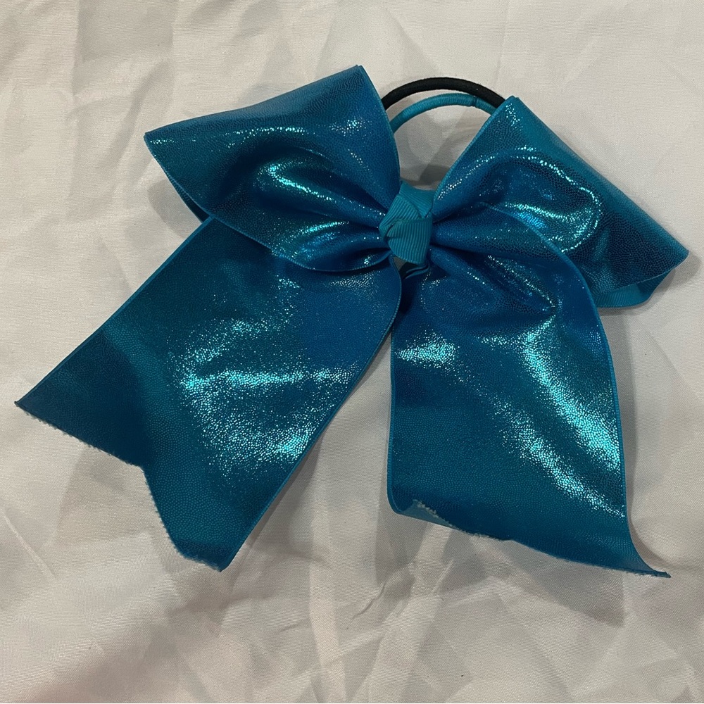 8 inch x 7 inch Blue Bow
